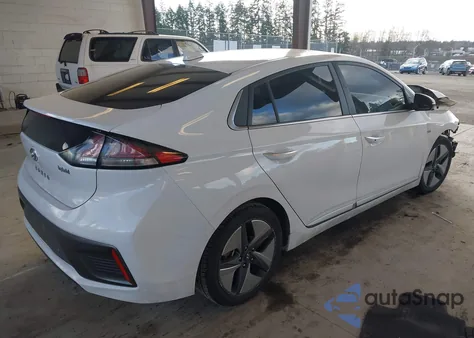 2020 Hyundai Ioniq Hybrid Limited из США, поврежденный, VIN KMHC05LC8LU240549